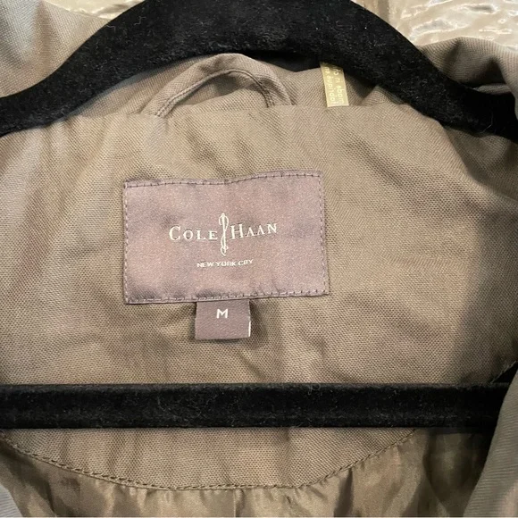 Coat from Cole Han in Army Green - Picture 3 of 4